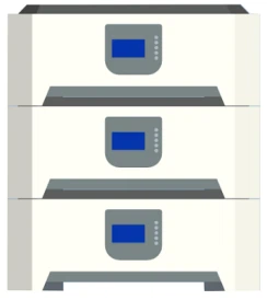 Stackable Type Household Power Storage Battery Pack 5KW*N