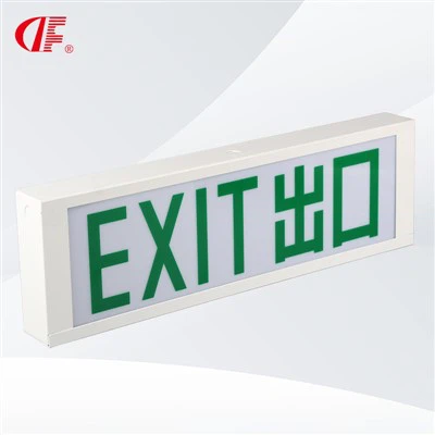 Hongkongi 600 mm pinnale paigaldatav kahepoolselt hooldatud LED EXIT märgikast
